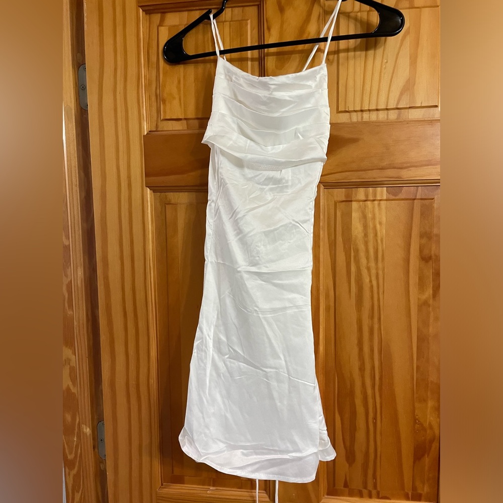 White dress size small
